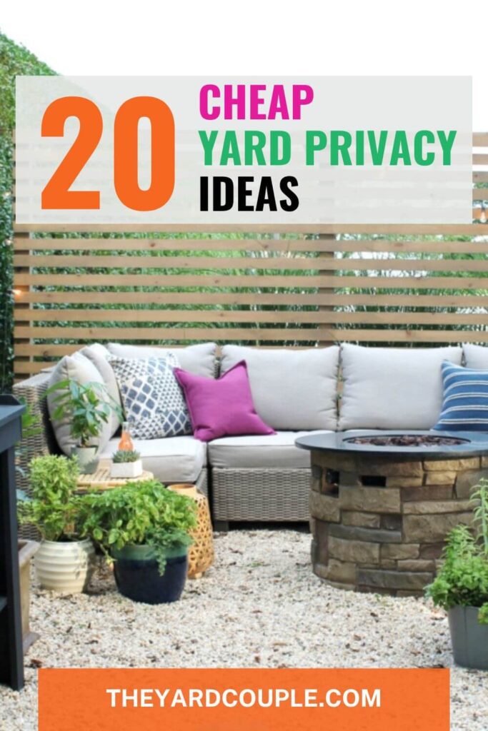 Yard Privacy Ideas