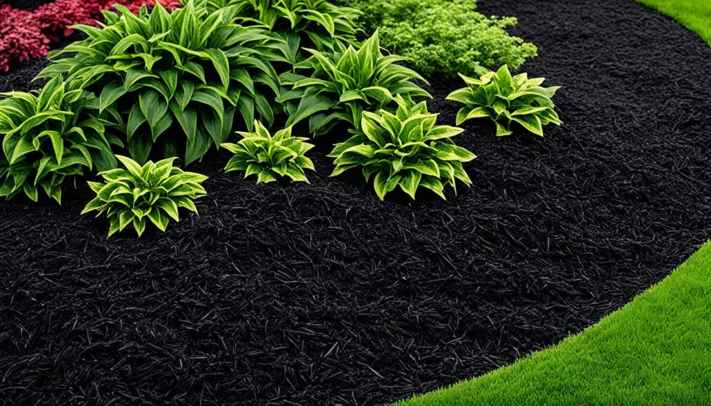 Black mulch