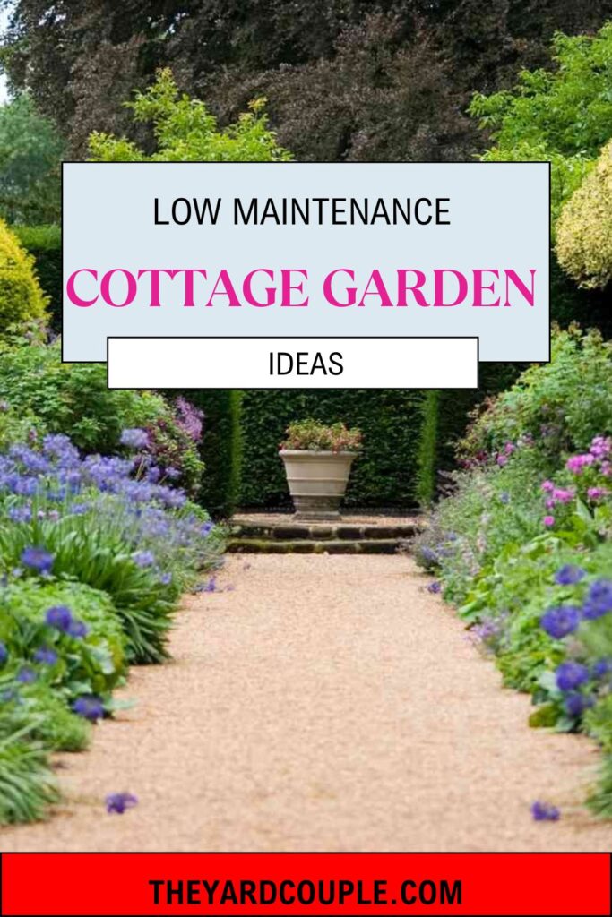 low maintenance cottage garden