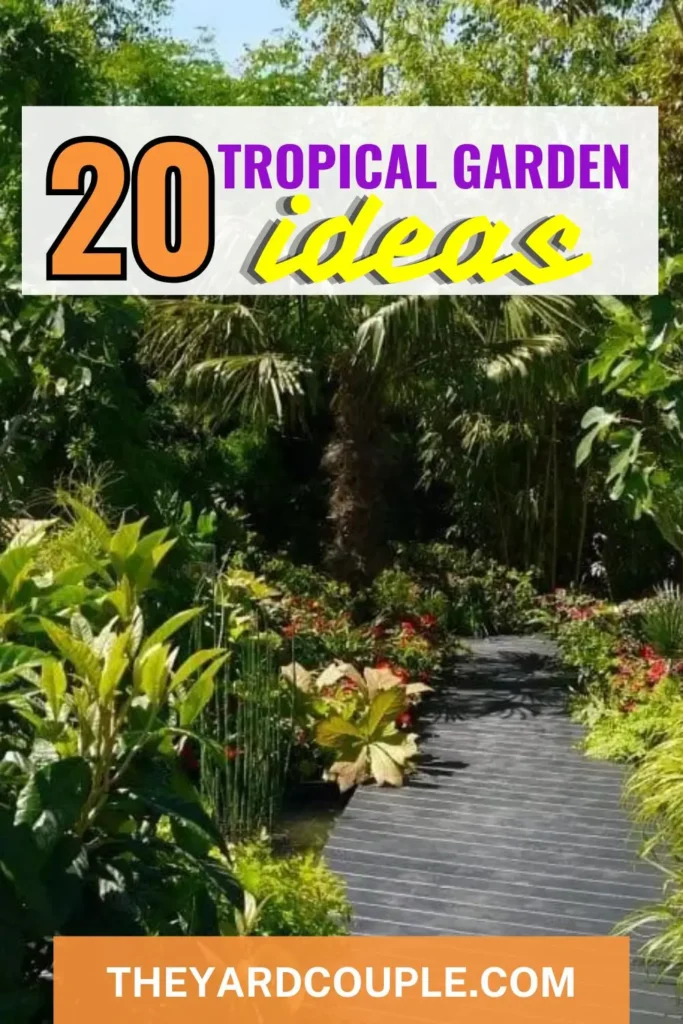 tropical garden ideas