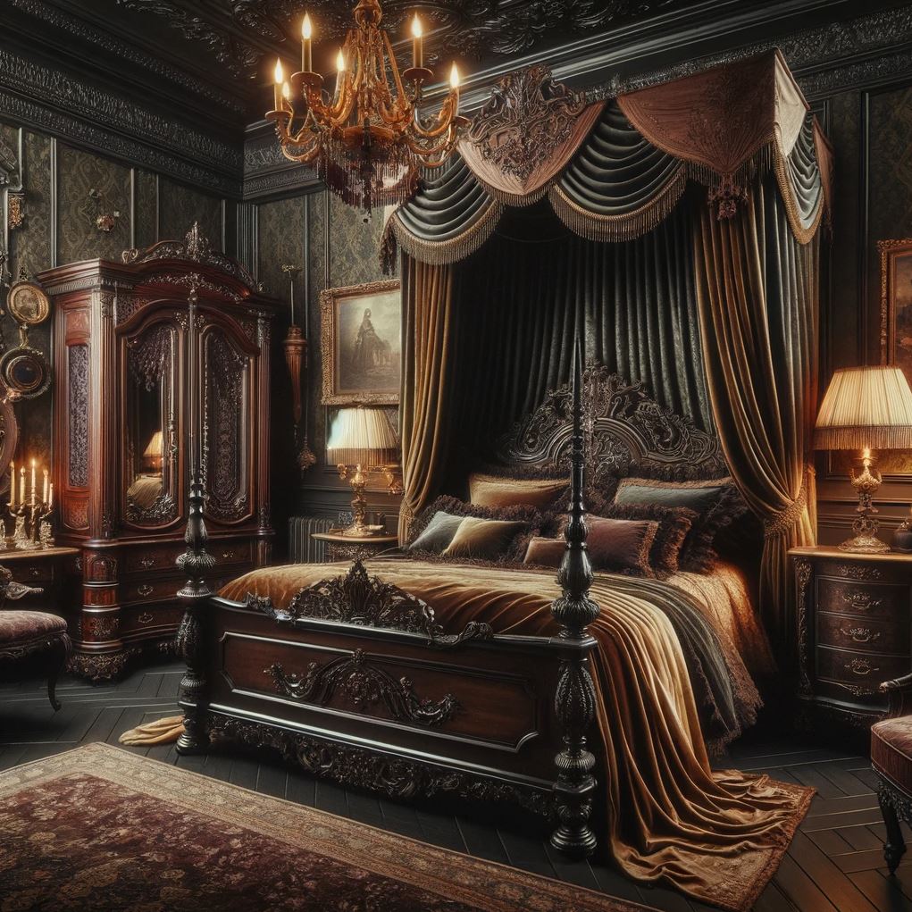 antique bedroom ideas Victorian