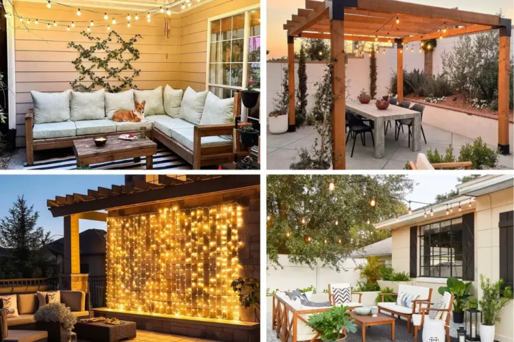 Patio String Light Ideas